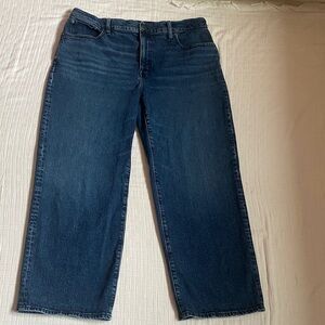 Madewell Women’s Straight Jeans in Deep Indigo